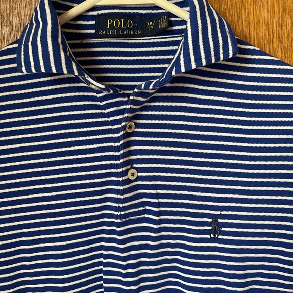 Womens Striped Polo - Picture 2 of 2